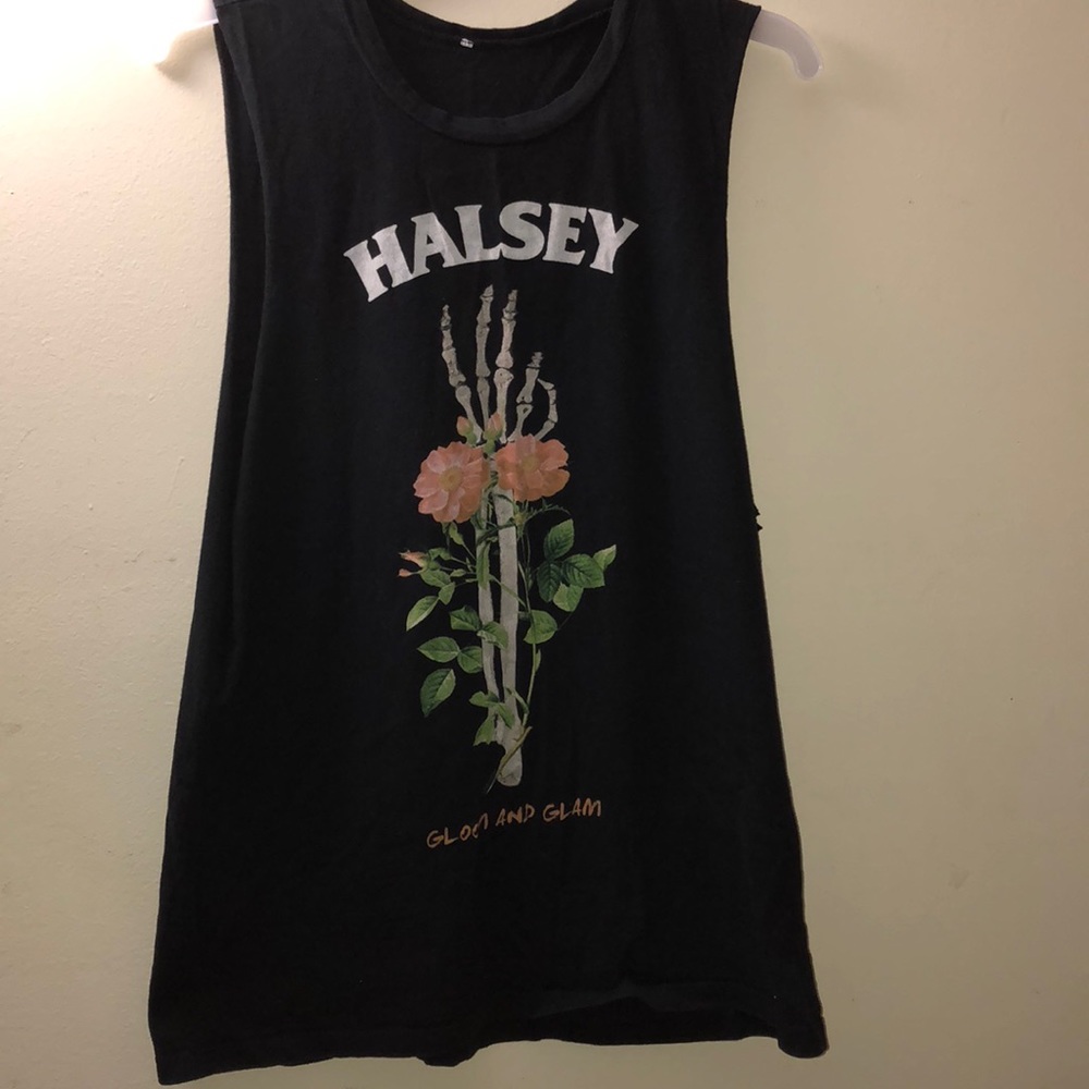 Halsey muscle tee